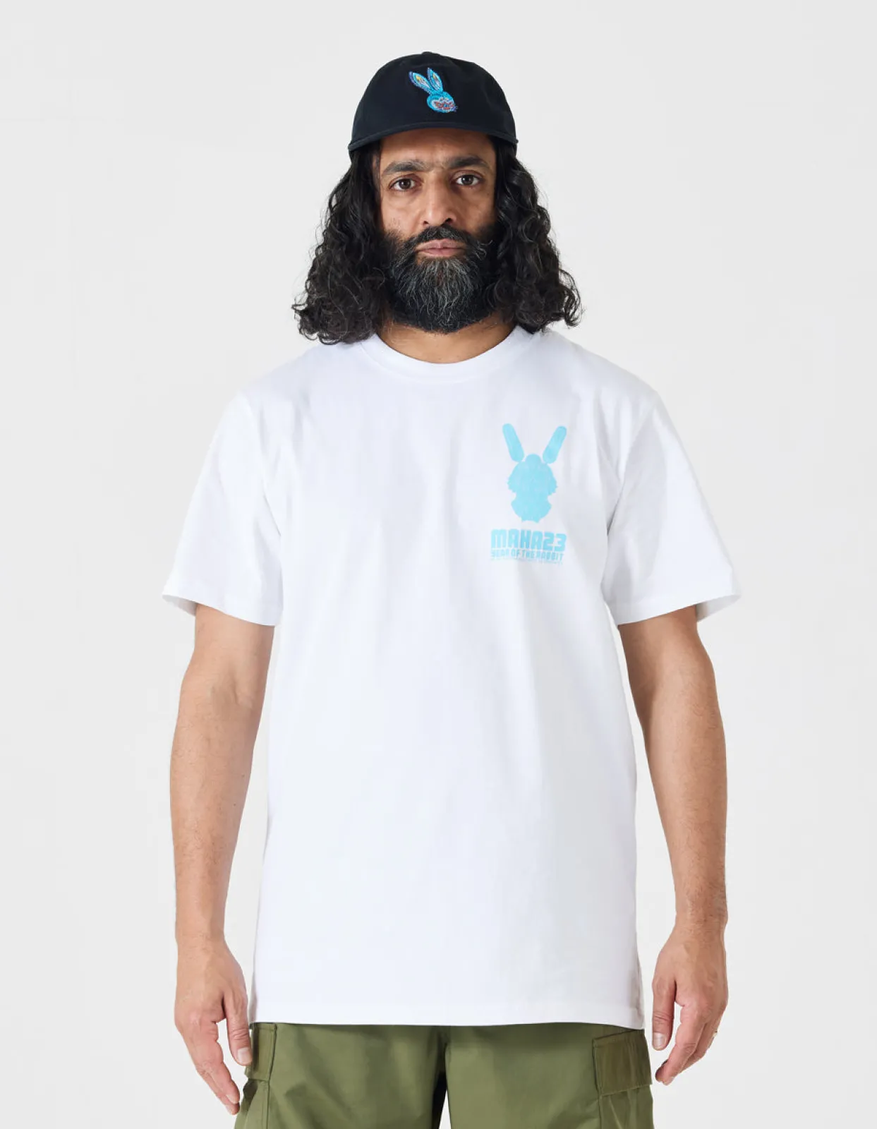 Short Sleeve T-Shirts*Maharishi 1000 Water Rabbit T-Shirt White