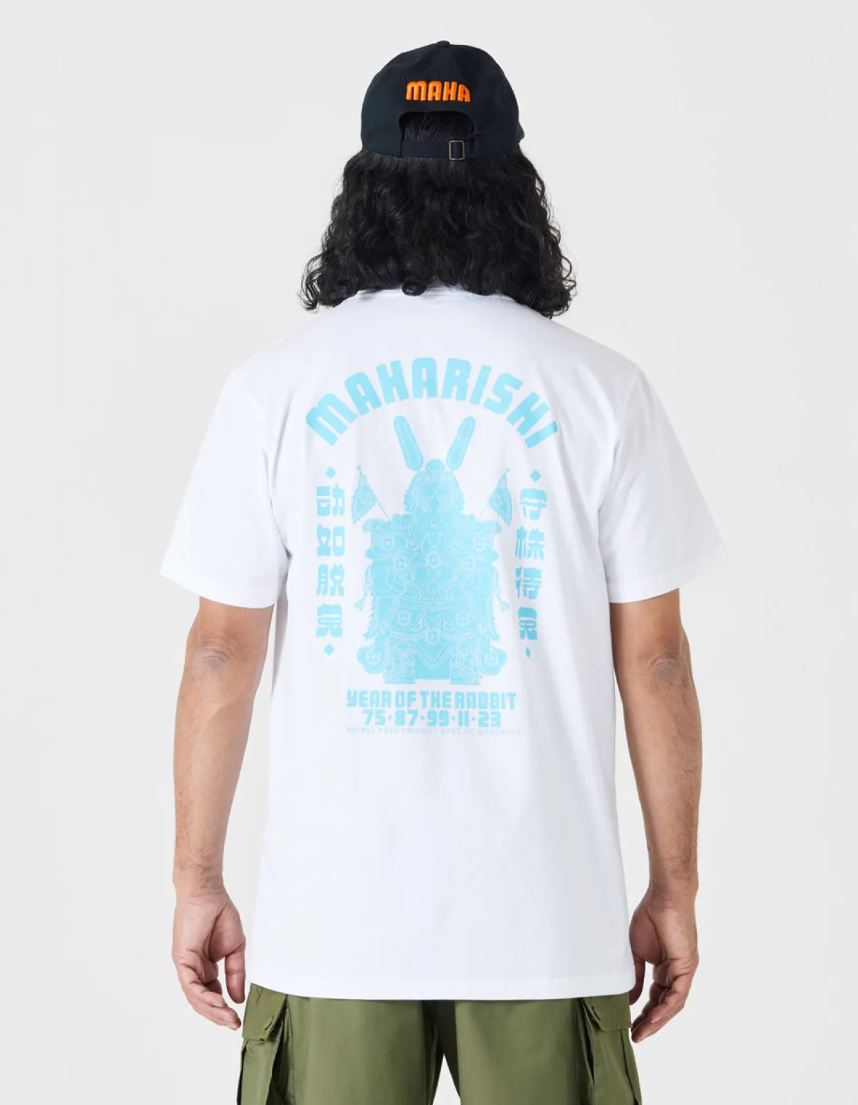 Short Sleeve T-Shirts*Maharishi 1000 Water Rabbit T-Shirt White