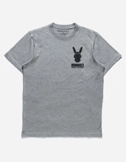 Short Sleeve T-Shirts*Maharishi 1000 Water Rabbit T-Shirt Grey Marl