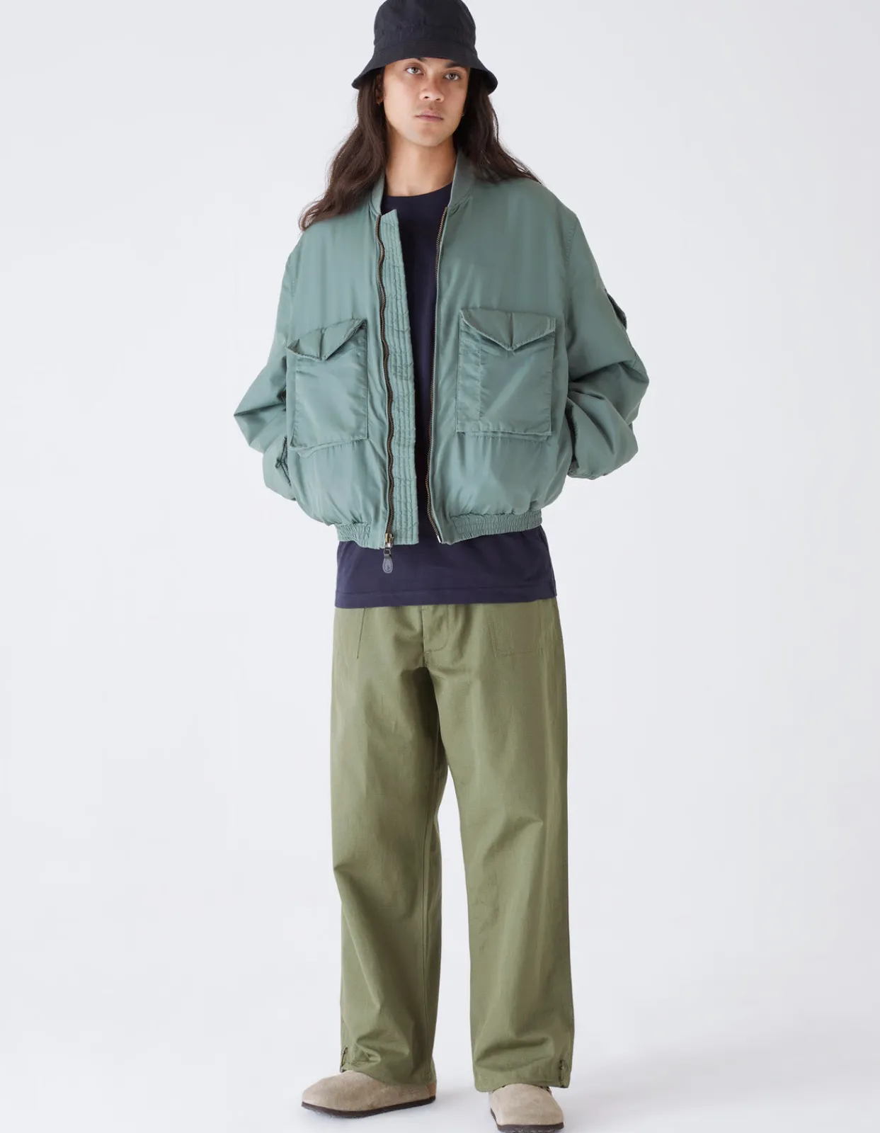 Jackets*Maharishi 4260 Wep Ma1 Flight Jacket Sage Green