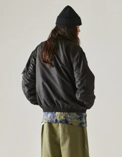 Jackets*Maharishi 4260 Wep Ma1 Flight Jacket Black