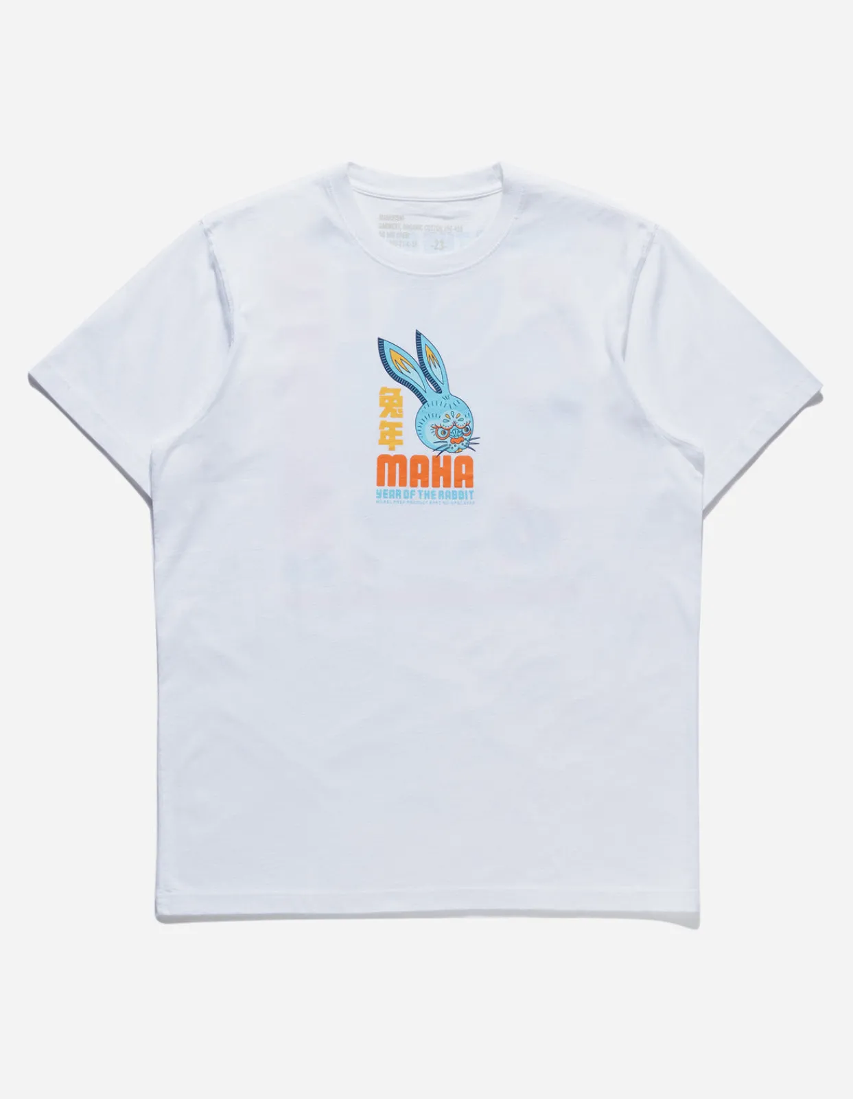 Short Sleeve T-Shirts*Maharishi 1002 Year Of The Rabbit T-Shirt White