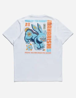 Short Sleeve T-Shirts*Maharishi 1002 Year Of The Rabbit T-Shirt White