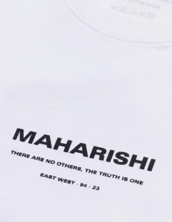 Short Sleeve T-Shirts*Maharishi 1007 Yin Yang Rabbit T-Shirt White