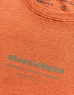 Short Sleeve T-Shirts*Maharishi 1007 Yin Yang Rabbit T-Shirt Rust
