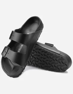Lifestyle*Maharishi Birkenstock Arizona Exquisite Natural Leather Black