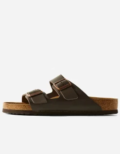 Lifestyle*Maharishi Birkenstock Arizona Natural Leather Dark Brown