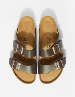Lifestyle*Maharishi Birkenstock Arizona Natural Leather Dark Brown