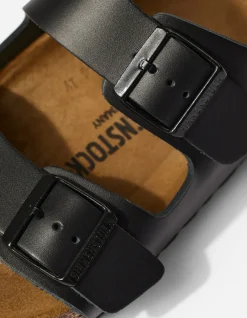 Lifestyle*Maharishi Birkenstock Arizona Natural Leather Black