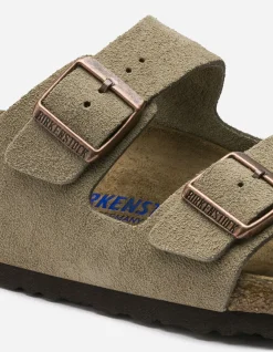 Lifestyle*Maharishi Birkenstock Arizona Sfb Suede Taupe