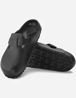 Lifestyle*Maharishi Birkenstock Boston Exquisite Natural Leather Black