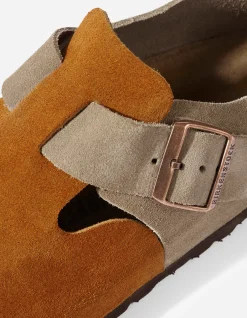 Lifestyle*Maharishi Birkenstock London Sfb Suede Leather Mink/Taupe