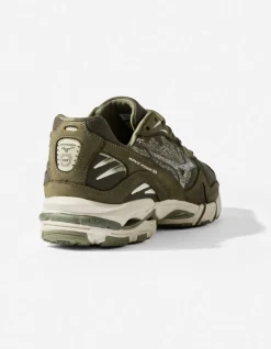 Footwear*Maharishi X Mizuno Fire Phoenix Wave Rider 10 Olive