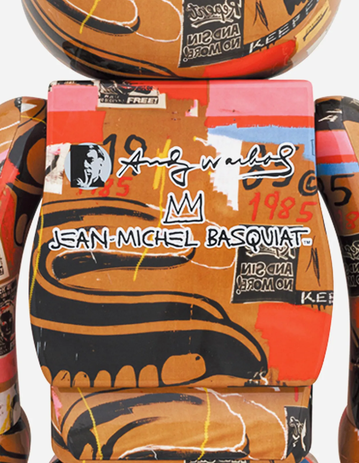 Home*Maharishi Medicom Be@Rbrick Andy Warhol × Jean-Michel Basquiat #2 1000%