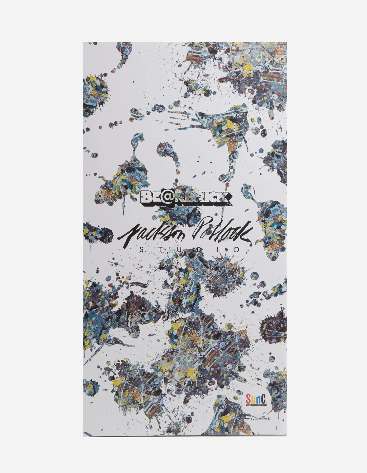 Medicom & Be@Rbricks*Maharishi Medicom Be@Rbrick Jackson Pollock Studio (Splash) 1000%