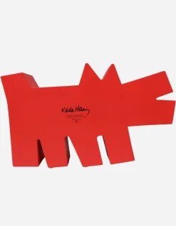 Home*Maharishi Medicom Keith Haring Barking Dog Statue Original Version