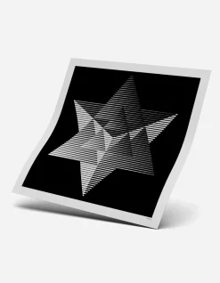 Art*Maharishi Myoshka Merkaba Monochrome Print