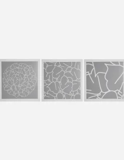 Art*Maharishi Ye-99, 100 U0026 101 Triptych Grey