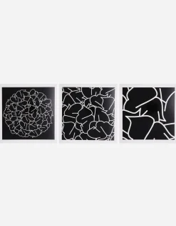 Art*Maharishi Ye-81, 82 U0026 83 Triptych Black